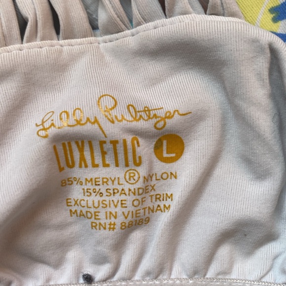 Lily Pulitzer Luxletic Blue Haven Biancas tennis dress size larger - Picture 7 of 8